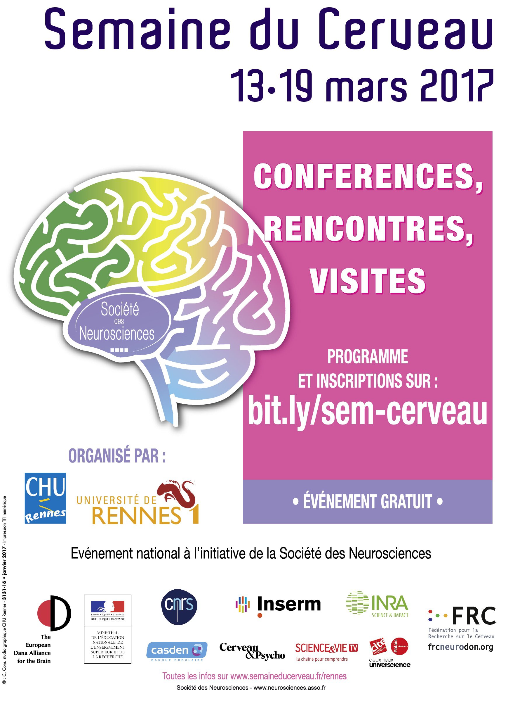 La Semaine du Cerveau à Rennes 2017
